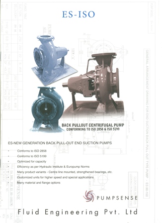 ISO 2858 End Suction Pumps