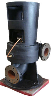 4′ x 4′ Small Range Vertical Sewage Pump