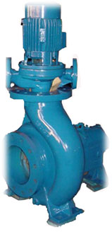 ISO 2858 End Suction Pump 250x200-315 used for air conditionong applications